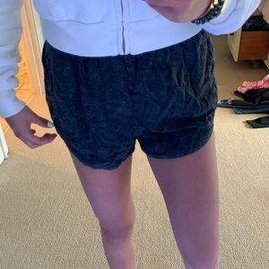 Brandy Melville “denim” flowy shorts
